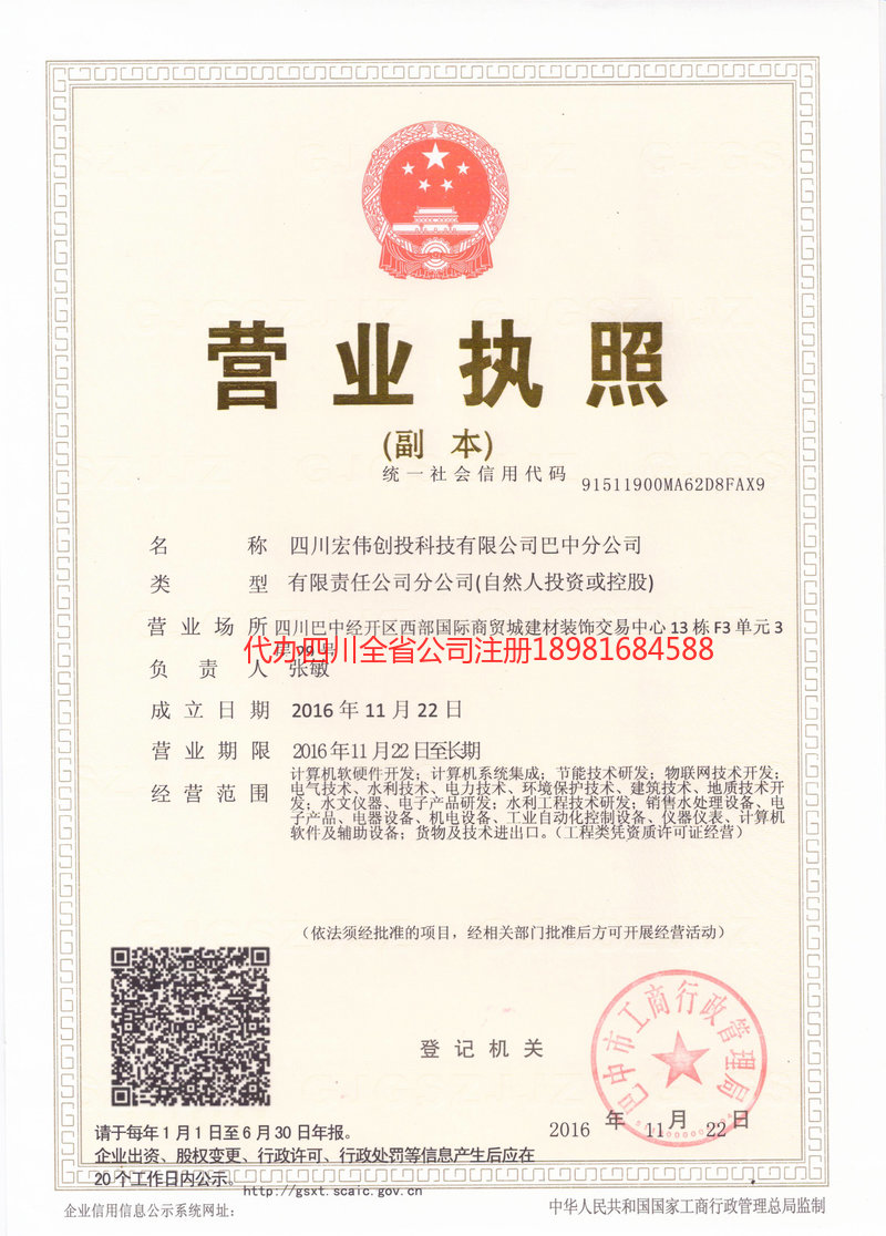 岳阳岳阳宏伟创投科技有限公司